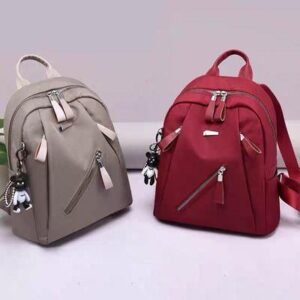 Maroon PU Leather Crossbody Bag for Girls Medium Size-2